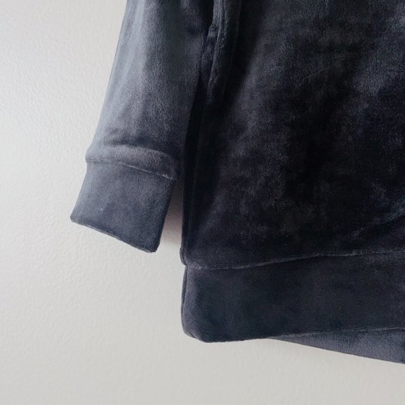 Gap NEW with TAGS velour black sweater 12-18m baby girl sweater toddler - Picture 5 of 12